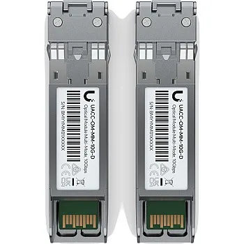 Ubiquiti UniFi UACC-OM-MM-10G-D-2 10G SFP+ 多模光纖模組 2 件裝，香港行貨