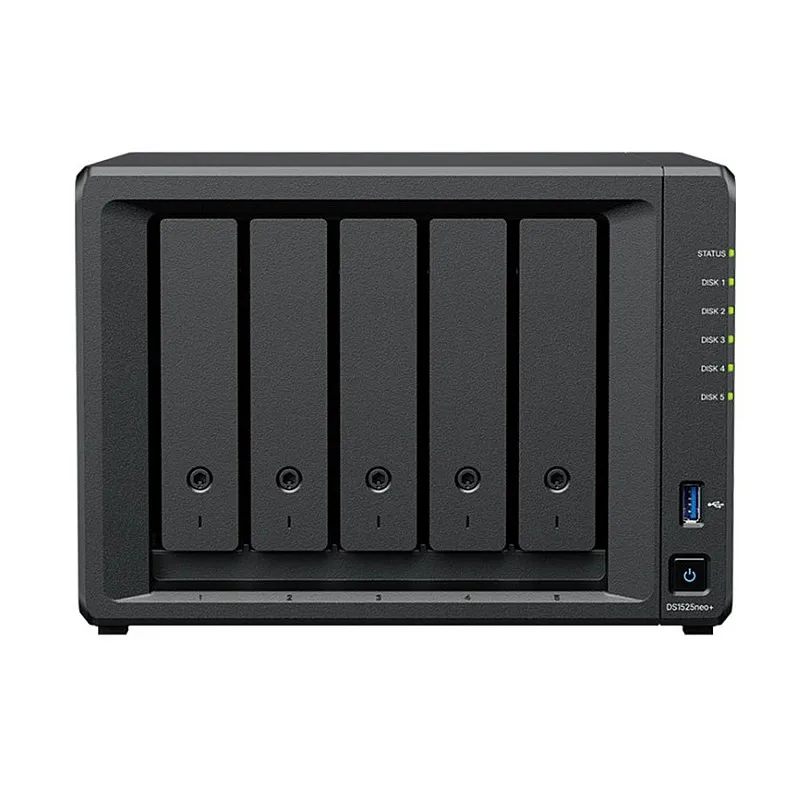 Synology DiskStation DS1525neo+ 5-Bay NAS 香港行貨