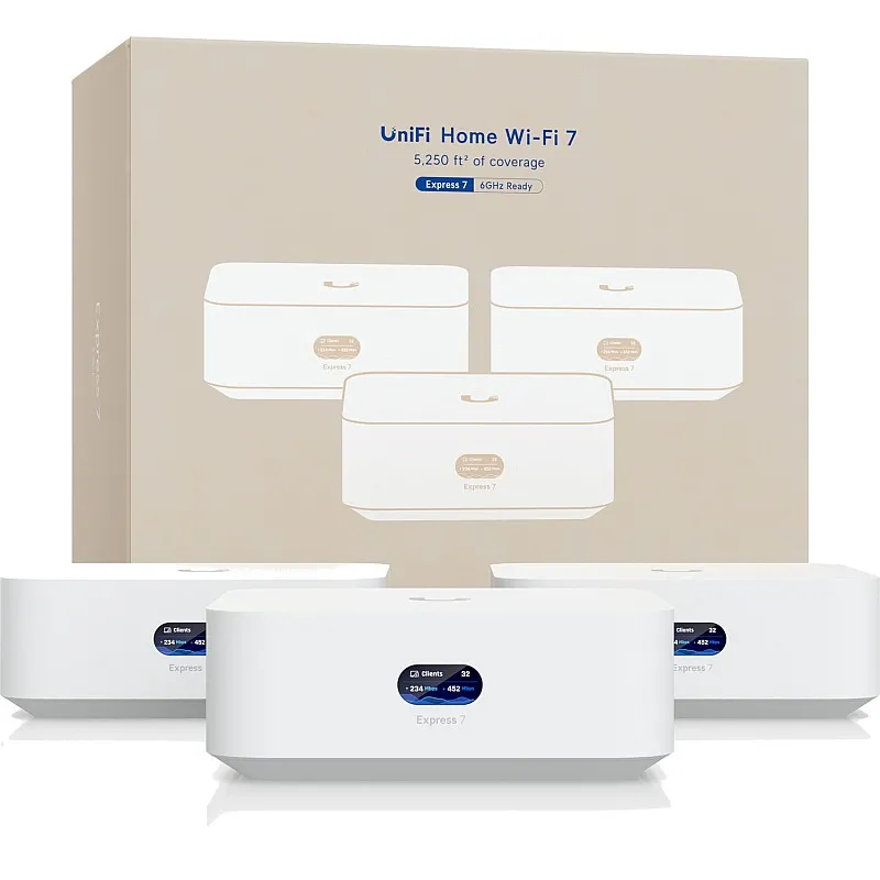 Ubiquiti UniFi UX7-3 WiFi 7 桌面閘道器