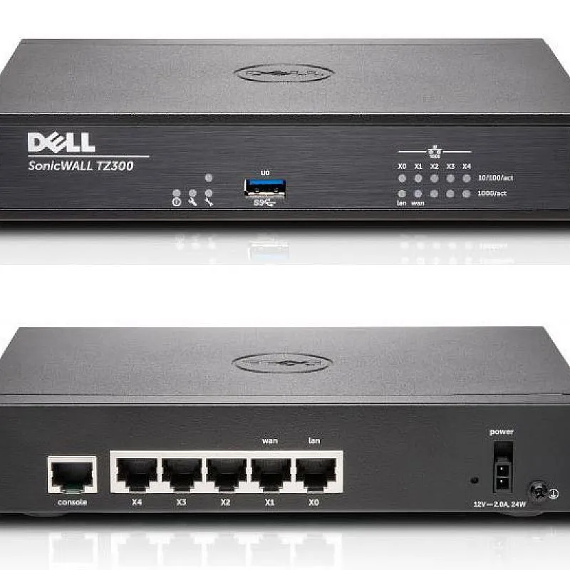 SonicWall TZ300 POE Total Secure 1Year - S-W-TZ300-POE-T-S-1Year 防火墻 ｜ 衍光HinKwong 香港