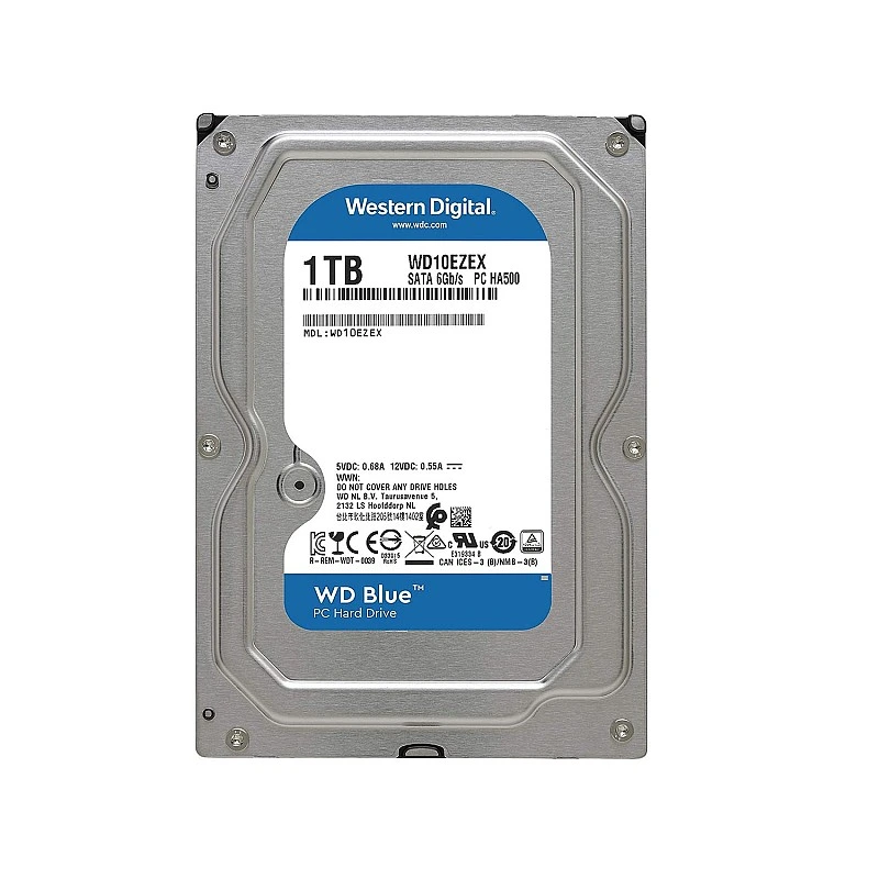 WD 1TB Blue 3.5inch HDD, WD10EZEX - W-WD10EZEX Hard Disks ｜ 衍光HinKwong 香港