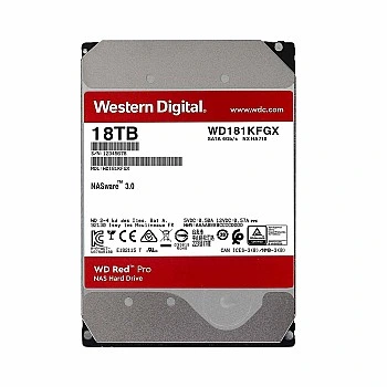 WD Red Pro 18TB 3.5inch HDD, WD181KFGX
