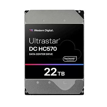 WD Ultrastar DC HC570 22TB 企業版 3.5吋 內置硬碟, WUH722222ALE6L4