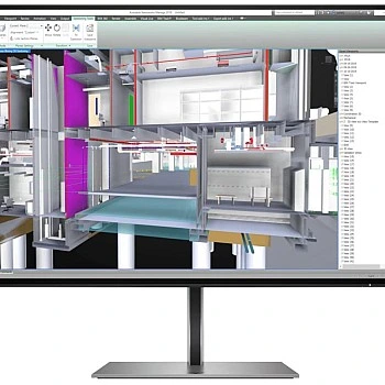 HP Z24u G3 24" Monitor, 1C4Z6AA#AB4
