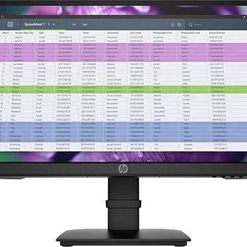 HP P22 G4 21.5" Monitor, 1A7E4AA#AB4