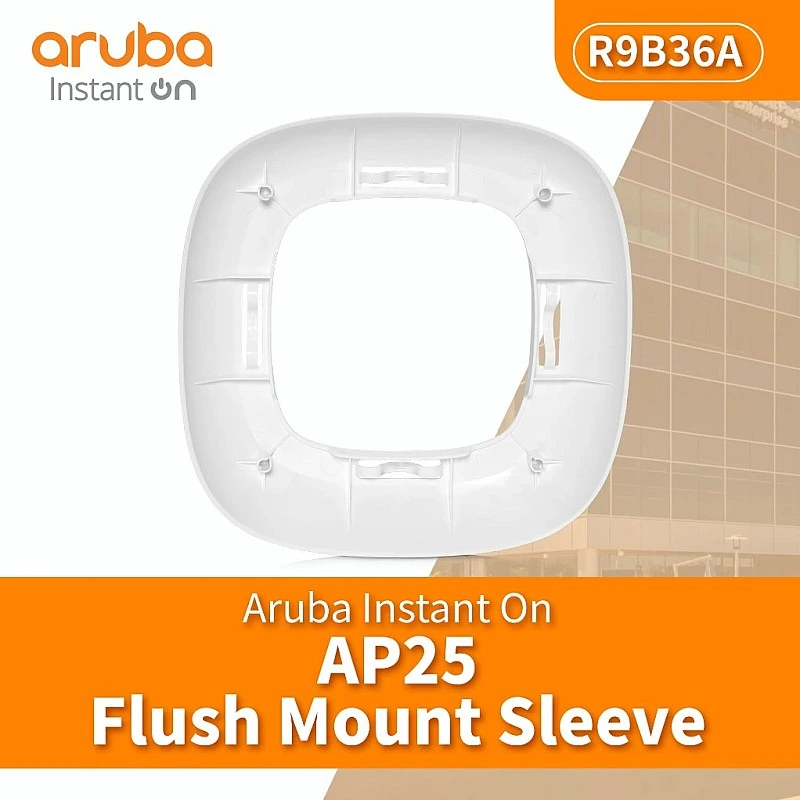 Aruba Instant On AP25 Flush Mount Sleeve, R9B36A - A-R9B36A Aruba Instant On︱Office Connect ｜ 衍光HinKwong 香港