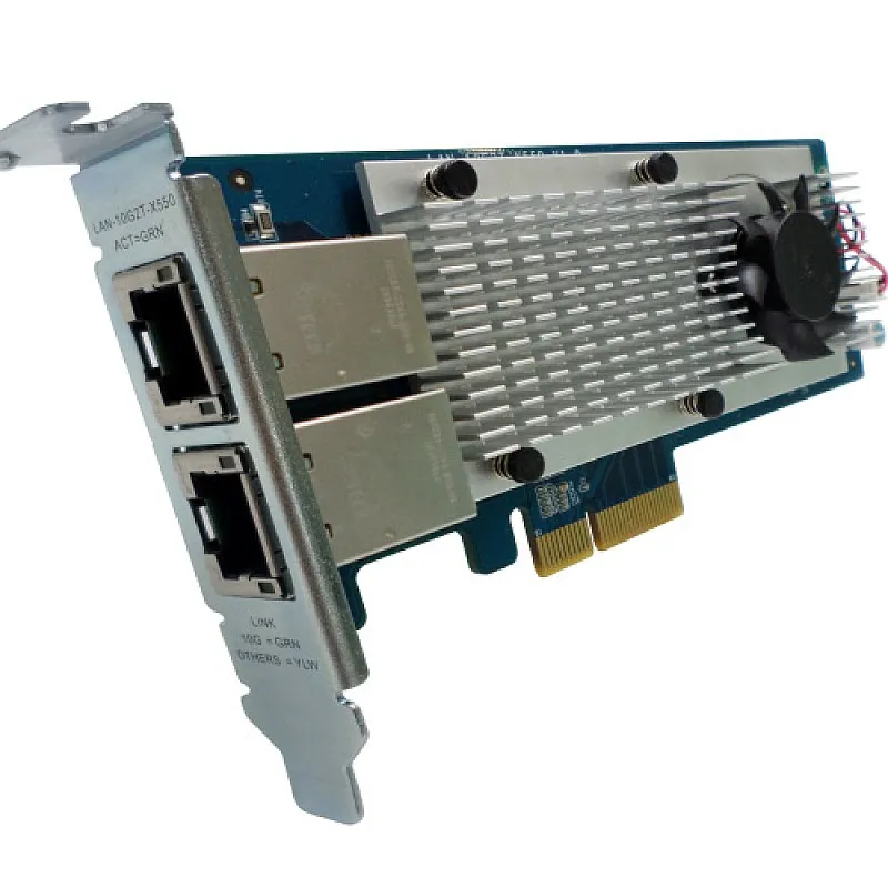 威聯通 QNAP LAN-10G2T-X550 - Q-LAN-10G2T-X550 NAS 配件 ｜ 衍光HinKwong 香港
