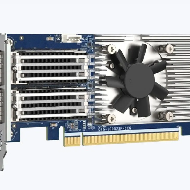 威聯通 QNAP QXG-100G2SF-CX6