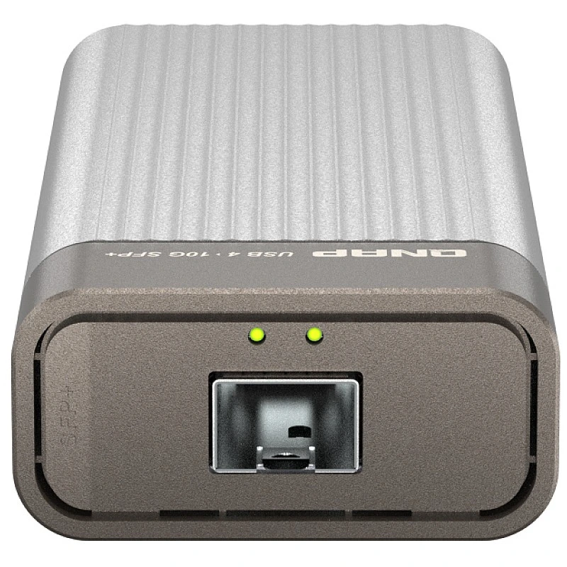 威聯通 QNAP USB 4 Type-C 轉 10GbE SFP+ 網路轉換器, QNA-UC10G1SF