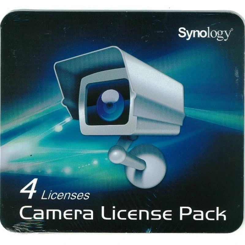 Synology HD-IPCAM4 Camera License Pack(4 License) - S-HD-IPCAM4 NAS Accessories ｜ 衍光HinKwong 香港