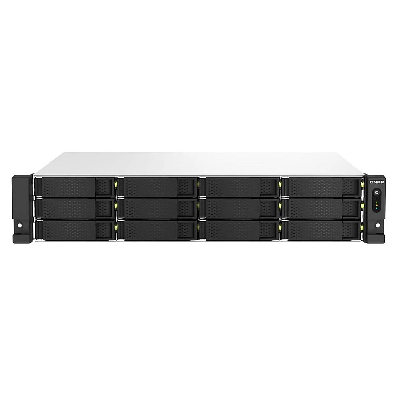 QNAP 12 Bay NAS, TS-1264U-RP-8G - Q-TS-1264U-RP-8G Rack Mount NAS ｜ 衍光HinKwong 香港