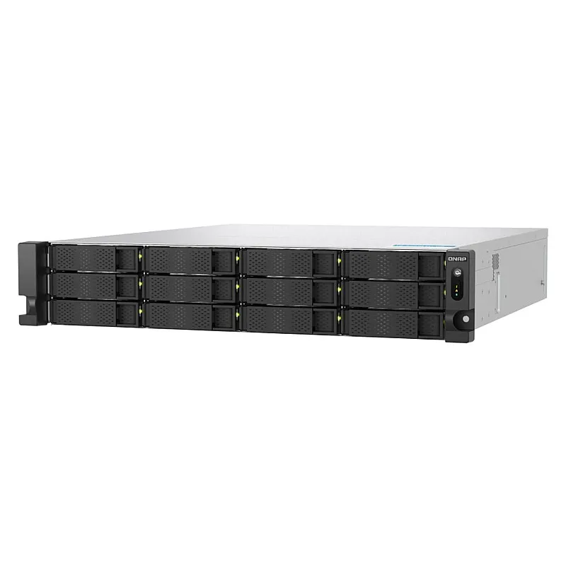 威聯通 QNAP 12 Bay 網絡儲存裝置, TS-h1277AXU-RP-R5-16G︱香港行貨