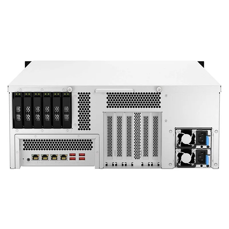 QNAP 30 Bay NAS, TS-h3087XU-RP-E2378-64G - Q-TS-h3087XU-RP-E2378-64G Rack Mount NAS ｜ 衍光HinKwong 香港