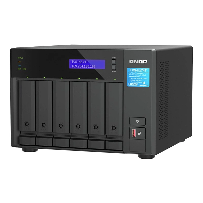 QNAP 6 Bay NAS, TVS-h674T-i5-32G - Q-TVS-h674T-i5-32G Tower NAS ｜ 衍光HinKwong 香港