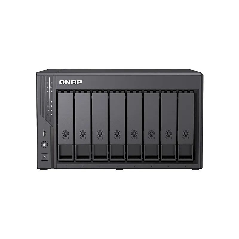 威聯通 QNAP 8 Bay 網絡儲存裝置, Qu805-N355-16G - Qu805-N355-16G 直立式 NAS ｜ 衍光HinKwong 香港