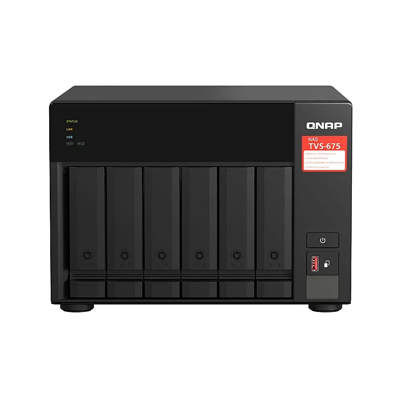 QNAP TVS-675-8G NAS - Q-TVS-675-8G Tower NAS ｜ 衍光HinKwong 香港