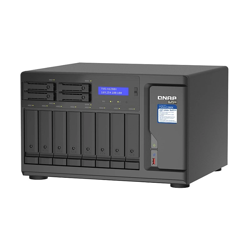 威聯通 QNAP TVS-h1288X-W1250-16G NAS 網絡儲存裝置 - Q-TVS-h1288X-W1250-16G 直立式 NAS ｜ 衍光HinKwong 香港