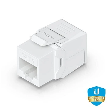 Ubiquiti Cat6 Keystone Jack, 12-Pack, UACC-Keystone-Jack-C6
