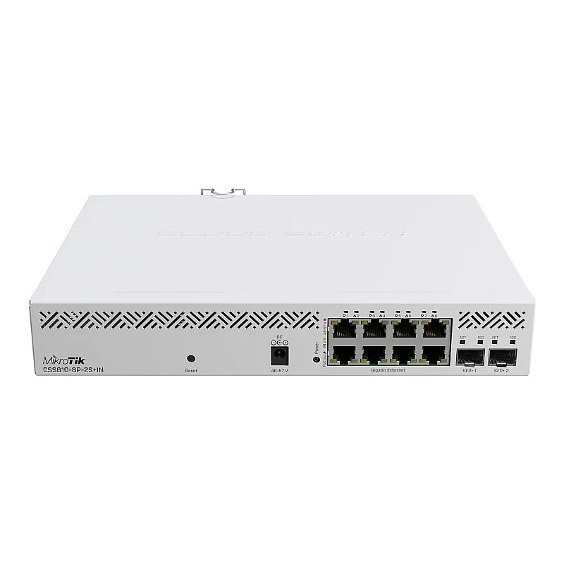 MikroTik 10 Ports 路由器, CSS610-8P-2S+IN︱香港行貨 - M-CSS610-8P-2S+IN 路由器 ｜ 衍光HinKwong 香港
