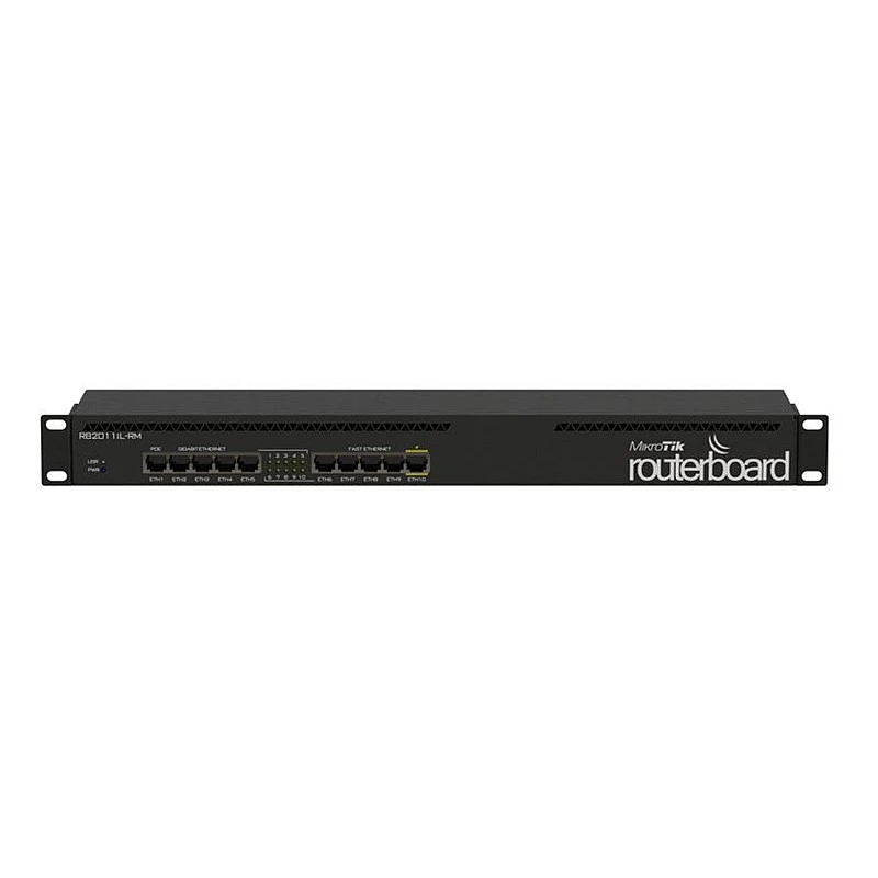 MikroTik 10 Ports Ethernet Router, RB2011iL-RM (UK) - M-N-R-RB2011iL-RM Routers ｜ 衍光HinKwong 香港