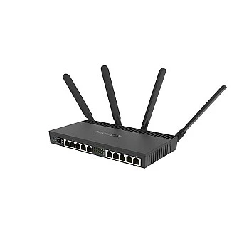 MikroTik 11 Ports WiFi Router, RB4011iGS+5HacQ2HnD-IN