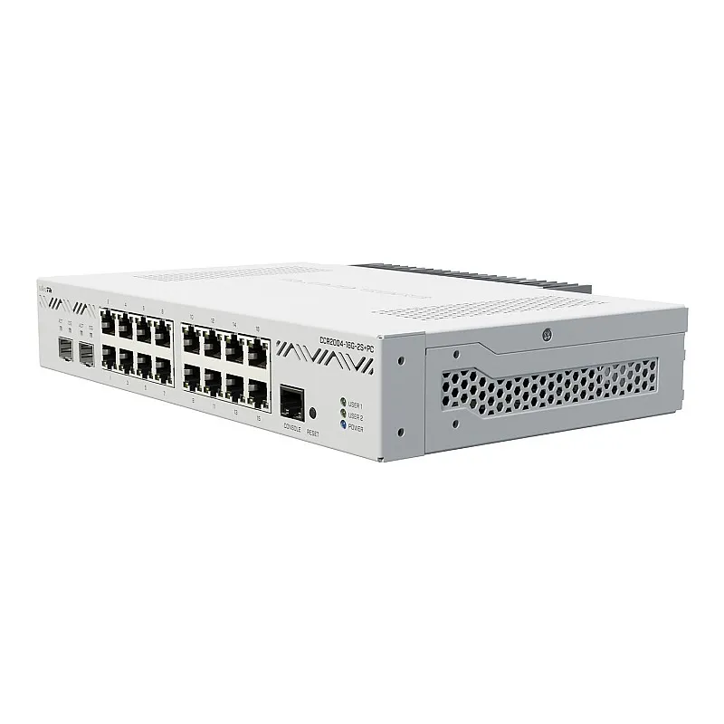MikroTik 18 Ports 路由器, CCR2004-16G-2S+PC︱香港行貨 - M-CCR2004-16G-2S+PC 路由器 ｜ 衍光HinKwong 香港