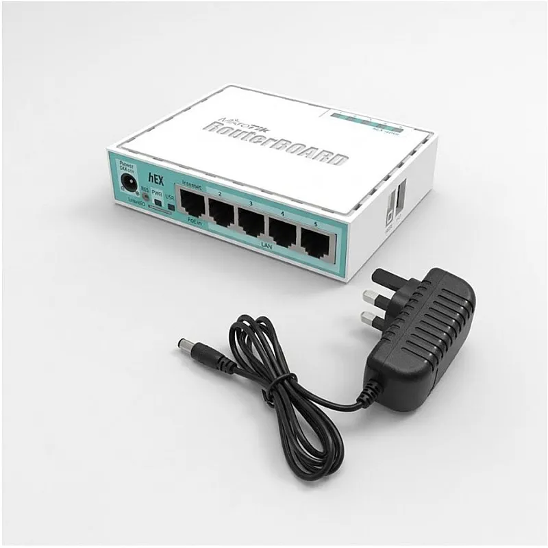 MikroTik 5 Ports Ethernet Router, hEX, RB750Gr3 (UK) - M-RB750Gr3 Routers ｜ 衍光HinKwong 香港