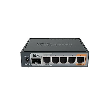 MikroTik 5 Ports Ethernet Router, hEX S, RB760iGS (UK)