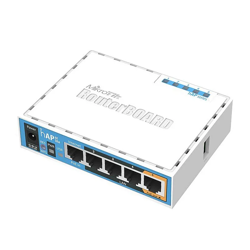 MikroTik 5 Ports WiFi Router, hAP ac lite, RB952Ui-5ac2nD (UK) - M-RB952Ui-5ac2nD Routers ｜ 衍光HinKwong 香港