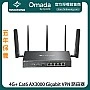TP-Link Omada 4G+ Cat6 AX3000 Gigabit VPN Router, ER706W-4G