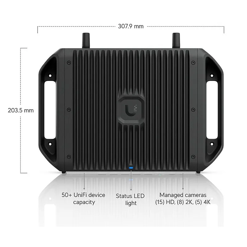 Ubiquiti UniFi 工業雲端網關 (UCG-Industrial) - 香港行貨