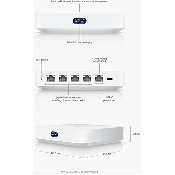 Ubiquiti UniFi Ultra Cloud Gateway, UCG-Ultra (UK) - Authorized Goods