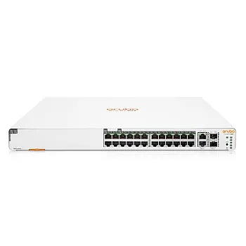 Aruba Instant On 1960 24G 20p Class4 4p Class6 PoE 2XGT 2SFP+ 370W Switch, JL807A