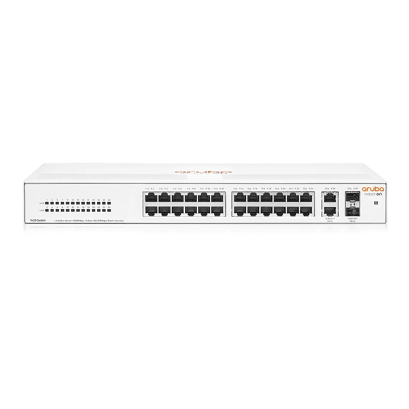 Aruba IOn 1430 26G 2SFP Switch, R8R50A - A-R8R50A Aruba Instant On︱Office Connect ｜ 衍光HinKwong 香港