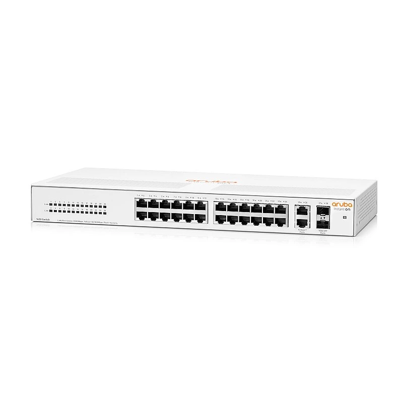Aruba IOn 1430 26G 2SFP Switch, R8R50A - A-R8R50A Aruba Instant On︱Office Connect ｜ 衍光HinKwong 香港