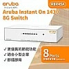 Aruba IOn 1430 8G Switch, R8R45A - A-R8R45A Aruba Instant On︱Office Connect ｜ 衍光HinKwong 香港