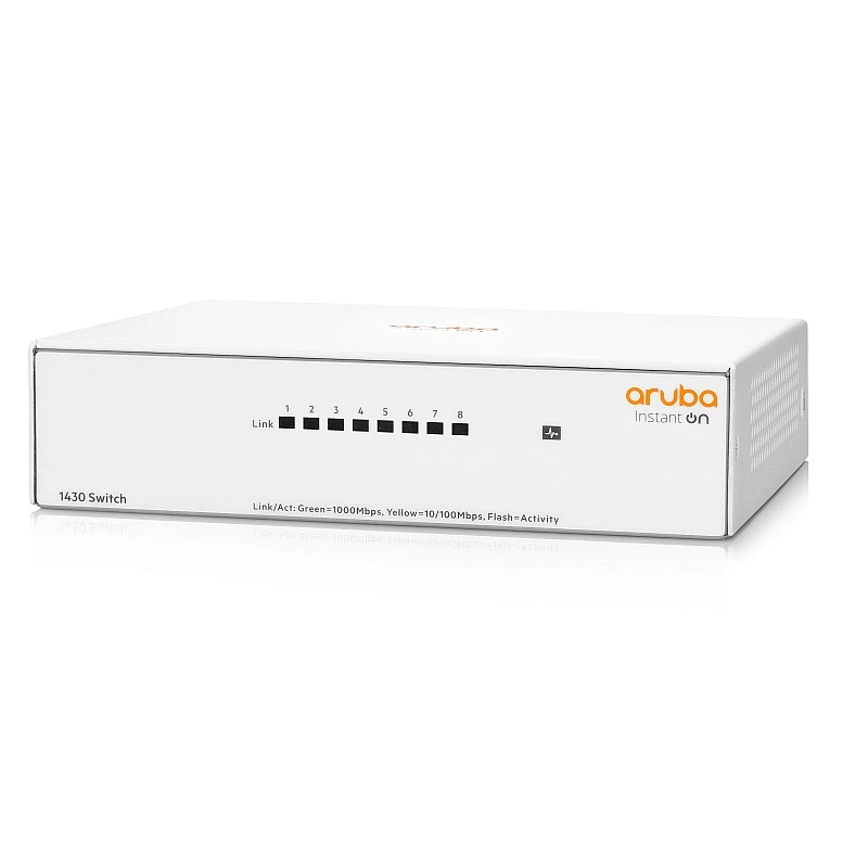 Aruba IOn 1430 8G Switch, R8R45A - A-R8R45A Aruba Instant On︱Office Connect ｜ 衍光HinKwong 香港
