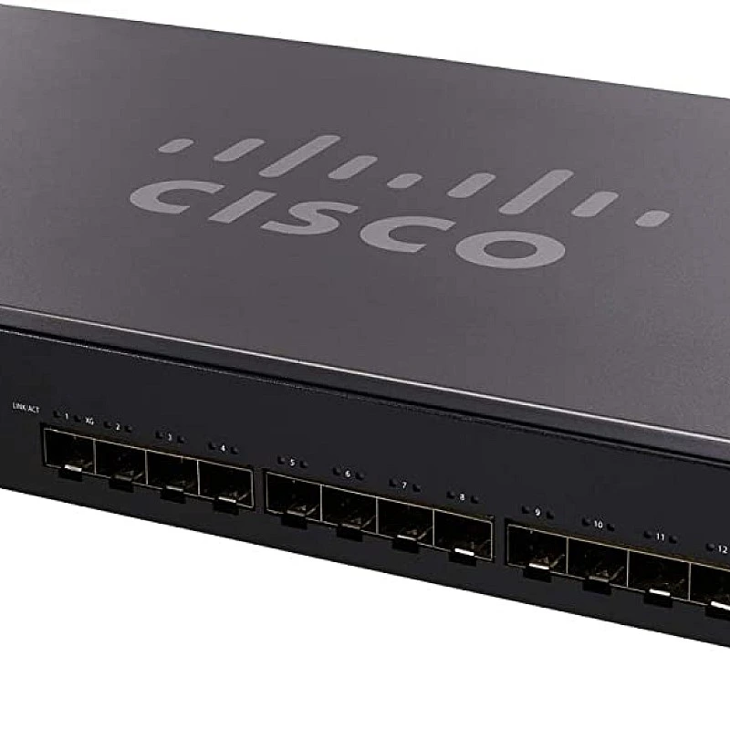 Cisco 12-Port 10G SFP+ Stackable Managed Switch, SX550X-12F-K9-UK - C-S-SX550X-12F-K9-UK Switches ｜ 衍光HinKwong 香港