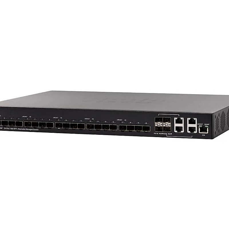 Cisco 24-Port 10G SFP+ Stackable Managed Switch, SX550X-24F-K9-UK - C-S-SX550X-24F-K9-UK 交換器 ｜ 衍光HinKwong 香港