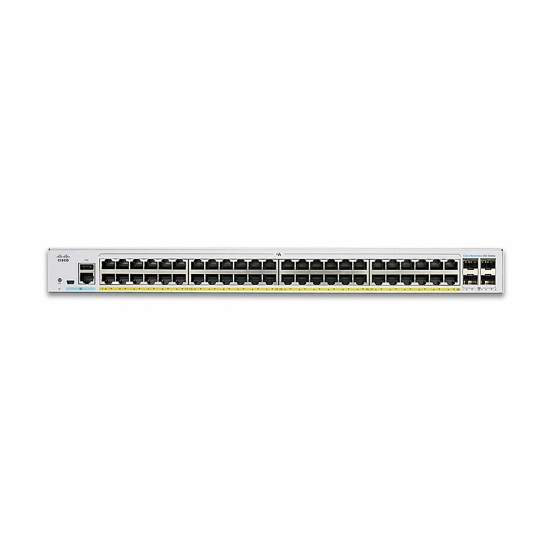 Cisco 48 Port Gigabit with 10G SFP+ POE+ 740W L3 全網管智能交換器, CBS350-48FP-4X - C-S-CBS350-48FP-4X CISCO CBS 網絡交換器 ｜ 衍光HinKwong 香港