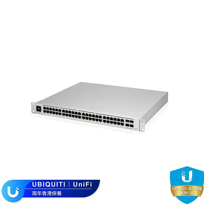 Ubiquiti Unifi 48 Port Gigabit Pro 交換器, USW-PRO-48 - USW-PRO-48 父親節大優惠 ｜ 衍光HinKwong 香港