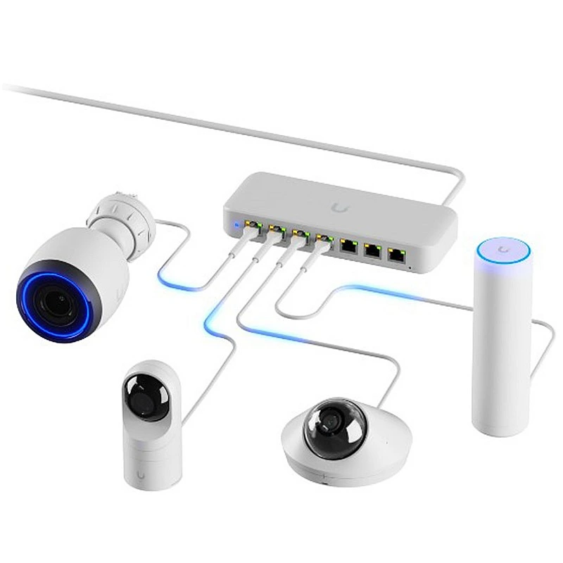 Ubiquiti UniFi Ultra 42W PoE 交換器, USW-Ultra - 兩年保養