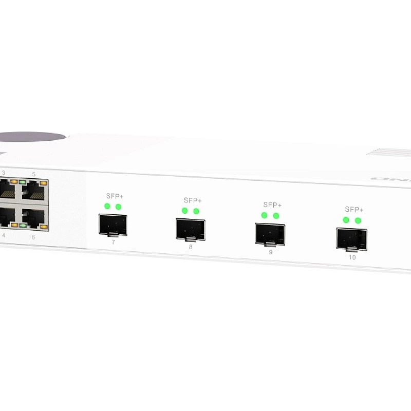 QNAP 10 Ports Managed Switch, QSW-M2106-4S - Q-QSW-M2106-4S Switches ｜ 衍光HinKwong 香港