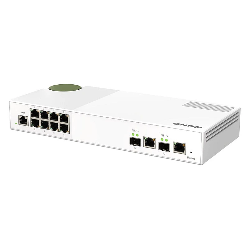QNAP 10 Ports Managed Switch, QSW-M2108-2C - Q-QSW-M2108-2C Switches ｜ 衍光HinKwong 香港