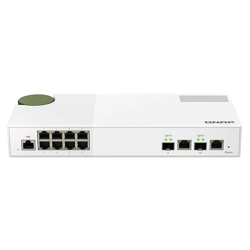 QNAP 10 Ports Managed Switch, QSW-M2108-2C - Q-QSW-M2108-2C Switches ｜ 衍光HinKwong 香港
