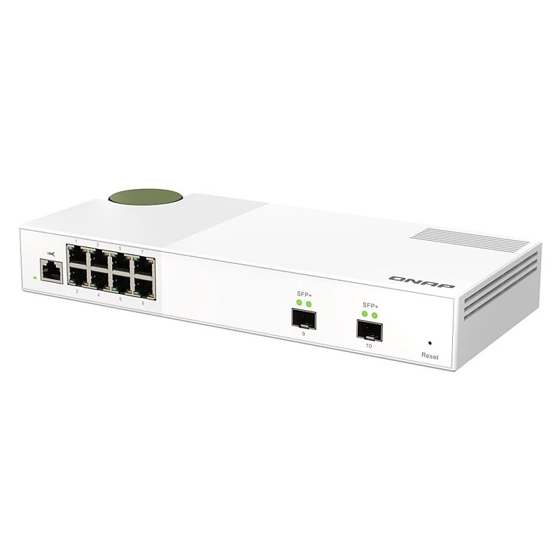 QNAP 10 Ports Managed Switch, QSW-M2108-2S - Q-QSW-M2108-2S Switches ｜ 衍光HinKwong 香港