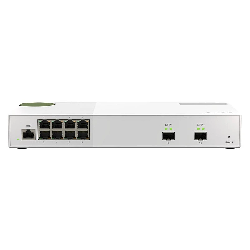 QNAP 10 Ports Managed Switch, QSW-M2108-2S - Q-QSW-M2108-2S Switches ｜ 衍光HinKwong 香港