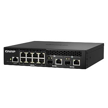 QNAP 10 Ports Managed Switch, QSW-M2108R-2C