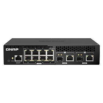 QNAP 10 Ports Managed Switch, QSW-M2108R-2C