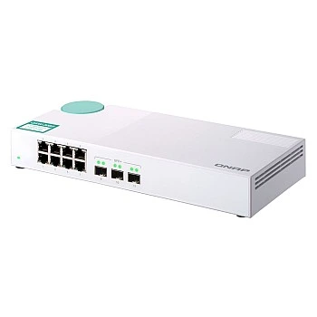 威聯通 QNAP 11 Ports 10GbE 無網管型交換器, QSW-308S
